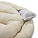 Animaze Brown Circle Bolster Dog Bed, 34