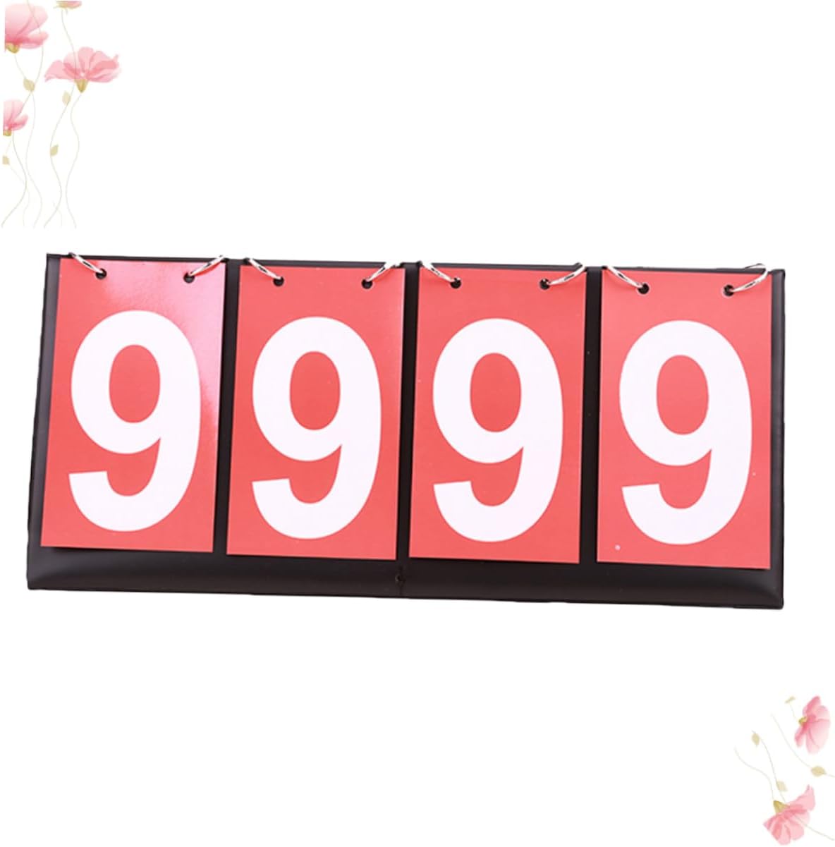 VICASKY Scoreboards Basketball Football Score Card Tabletop Scoreboard Flipper Portable for Games Easy to Read Scorekeeper