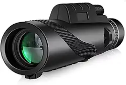 Monóculo de Longo Alcance 40x60 – Zoom Potente, Lentes HD, Kit Completo | Ideal para Trilha, Caça, Viagem e Vigilância