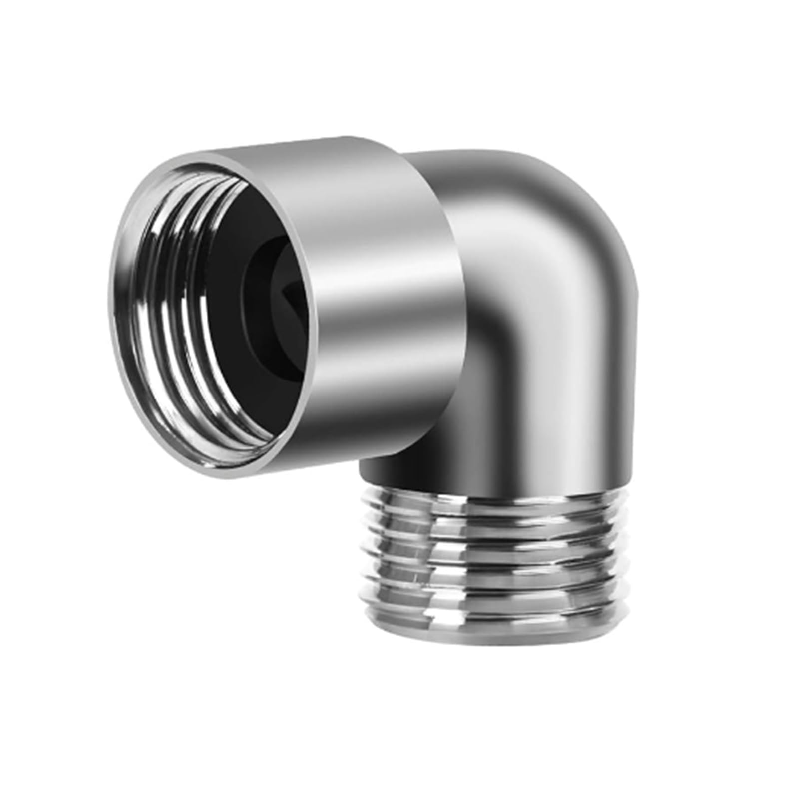 Handheld Shower Head Elbow Adapter Shower Arm Angles Adapter 90 Degree Arm Elbow Connector for Hose Hose Connection