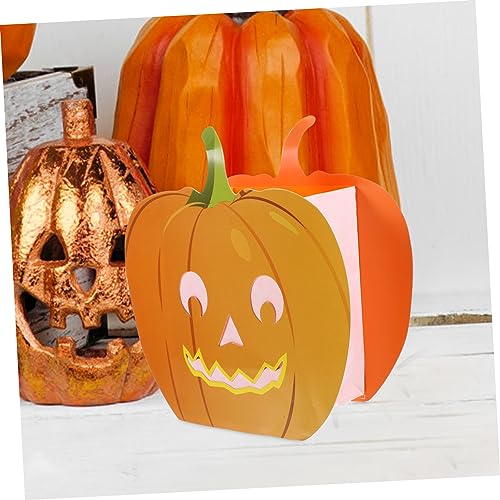 ABOOFAN 20 Unidades Saco de papel retardante de chamas de abóbora de Halloween lanterna de vela saco