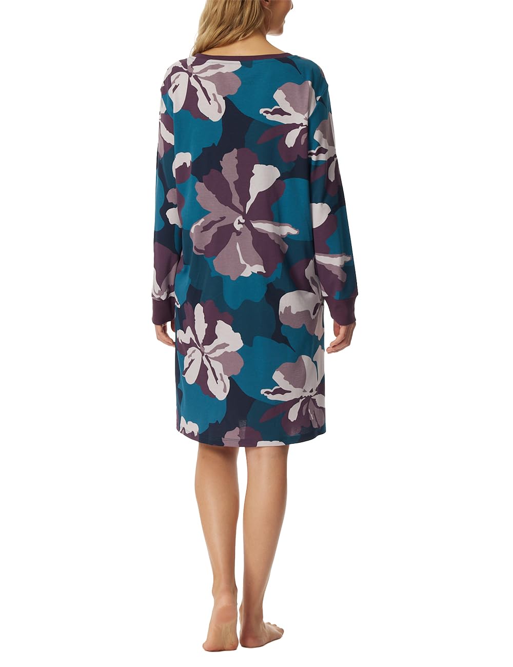Schiesser Damen Nachthemd Sleepshirt 1/1 Langarm ca. 95cm - 181892