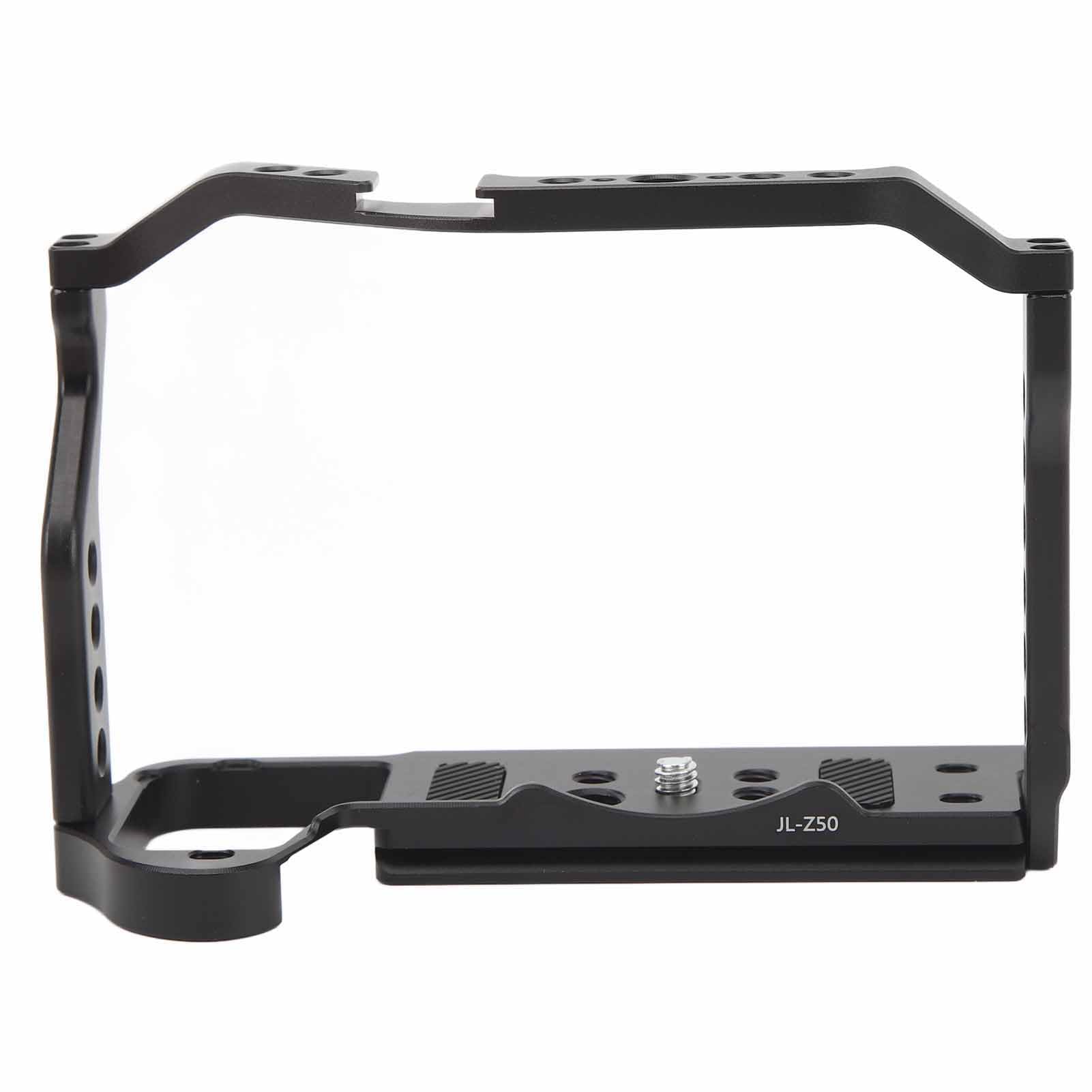 Zestaw do Klatki Kamery Wideo do Z50, Stabilizator Klatki ze Stopu Aluminium do Aparatu Bezlusterkowego, Lustrzanki Cyfrowej, Stabilizator Aparatu do Portu Zimnego Buta Arca