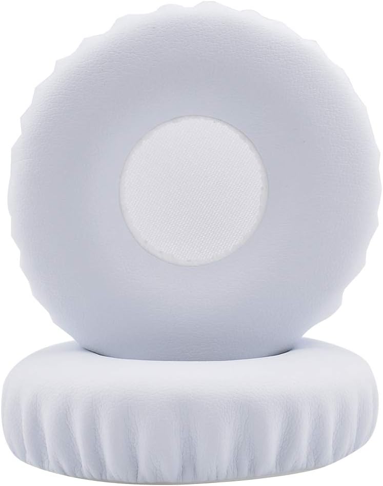 1 Pair E40BT Replacement Ear Pads Cushion Cover Compatible with JBL Synchros E40BT E40 S400 S400BT Headphones (White)