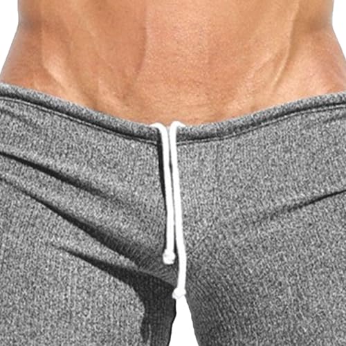 Shorts deportivos básicos para hombre con cintura elástica miniatura 2