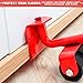 5PCS Furniture Mover with Wheels Furniture Lifter Mover Tool Set 360° Rotation Wheels Furniture Dolly 330 Lbs Capacity for Moving Heavy Furniture Refrigerator Sofa Cabinet Peel and Stick Flooring