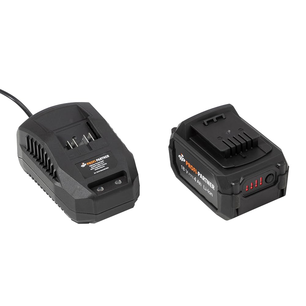 Cortacésped con batería de 18 V – cortacésped compacto para césped pequeño, inalámbrico, ligero, guía precisa