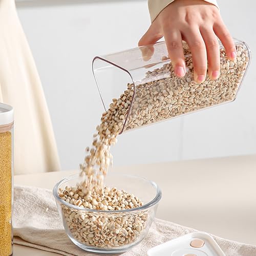 Distributeur de céréales rotatif à 6 cases pour riz et graines - 4