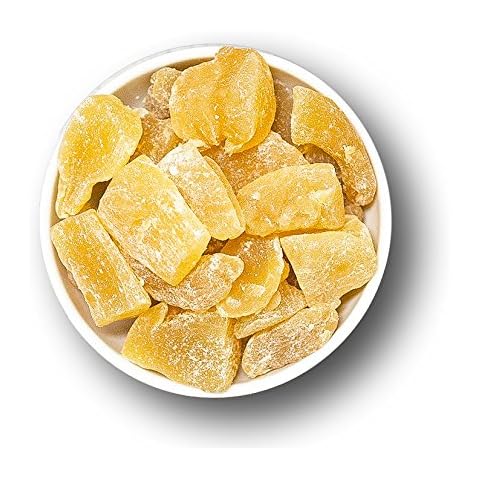 1001 Frucht leicht kandierte Ingwer Stück 1 kg Trockenfrüchte I mit Vitamin C Magnesium Eisen I kandierter Ingwer Thailand I Candied Ginger I Ingwerstücke scharf bis süß Cover