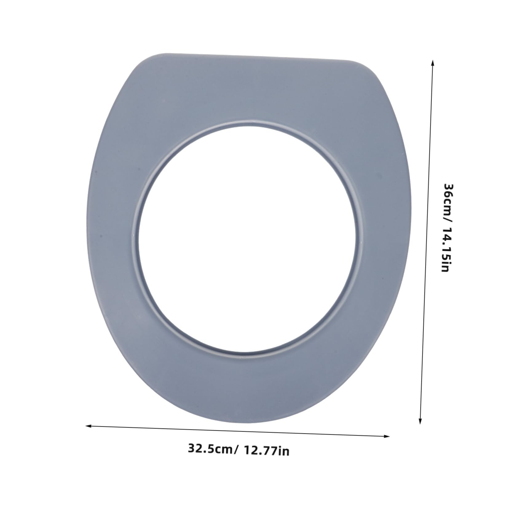 FOMIYES Washable Toilet Seat Cover Cushion Pad Toilet Seat Mat for Household Use Portable and Easy Travel and Camping Standard Toilet Seat Pad