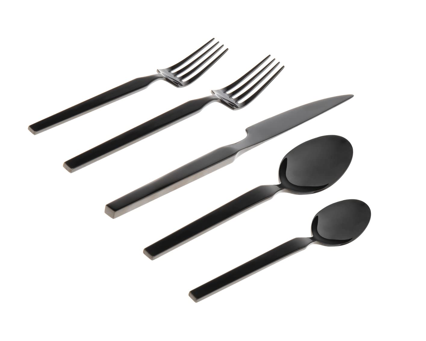 Godinger 20‑Piece Stainless Steel Silverware Set, Flatware Utensil Set for 4, Atlas, Silver Matte, 18/0 — Amazon image 17