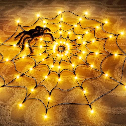 Telaraña exterior luminosa: la solución realista e impermeable para decorar terrazas 2