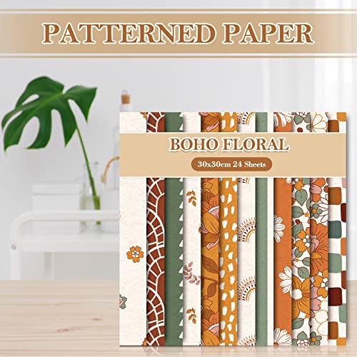 Papier scrapbooking double face résolvant le manque d'inspiration créative