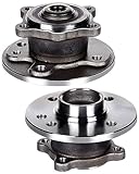 ECCPP Replacement for Pair of 2 Rear Wheel Hub Bearing Assembly 4 Lugs for 2002-2009 Mini Cooper 512304 x2