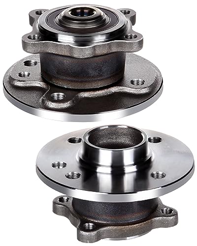 ECCPP Replacement for Pair of 2 Rear Wheel Hub Bearing Assembly 4 Lugs 512304 x2