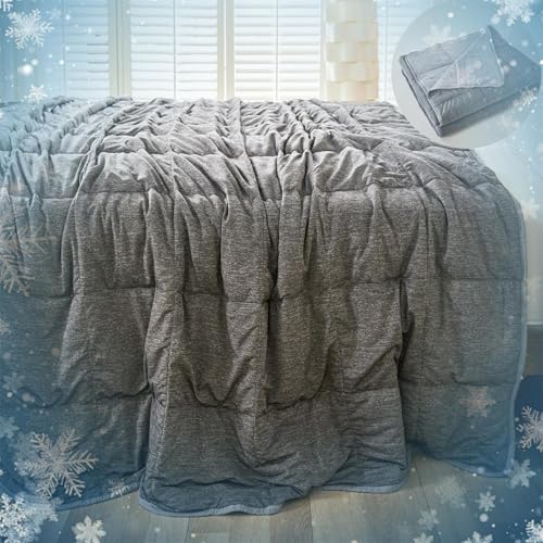 Cooling Coverlet Blanket Set for Hot Sleepers,Ultra-Soft Lightweight Microfiber Quilt,Cool...