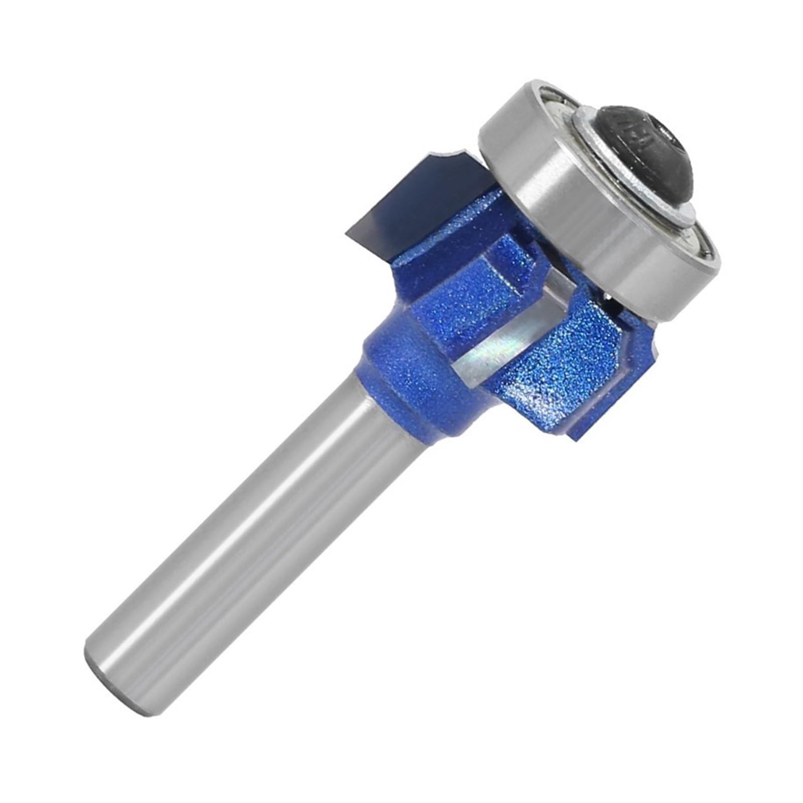 1/3 sztuk 8mm Shank frez do drewna R1mm R2mm R3mm nóż przycinania trymer krawędzi 4 zęby(R2 8mm shank)