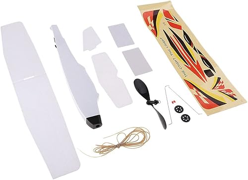 Miniatura 9 de Kit de avión planeador volador al aire libre de 2 piezas de banda elástica