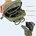 FUNANASUN 2 Pack Molle Pouches Tactical Pouch Small Molle Pouch Compact Water-Resistant EDC Pouch Molle Bag