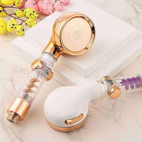 Okdeals AM8AM0F0F0US Turbo Pressure Practical Water-Saving Sprinkler Three-Speed Adjustment Bath Accessories Bathroom Booster Handheld thumb #4