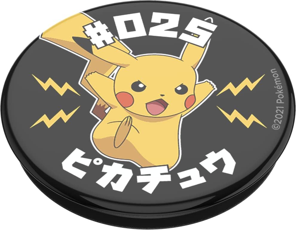 PopSockets Phone Grip with Expanding Kickstand, PopSockets for Phone - Pikachu