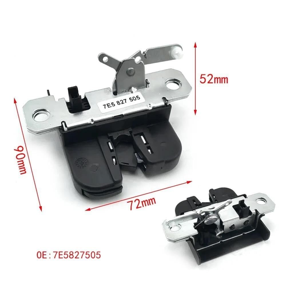 Serratura portellone posteriore 7E5827505 Per Vw T5 Per Transporter 2003-2010 serratura bagagliaio auto
