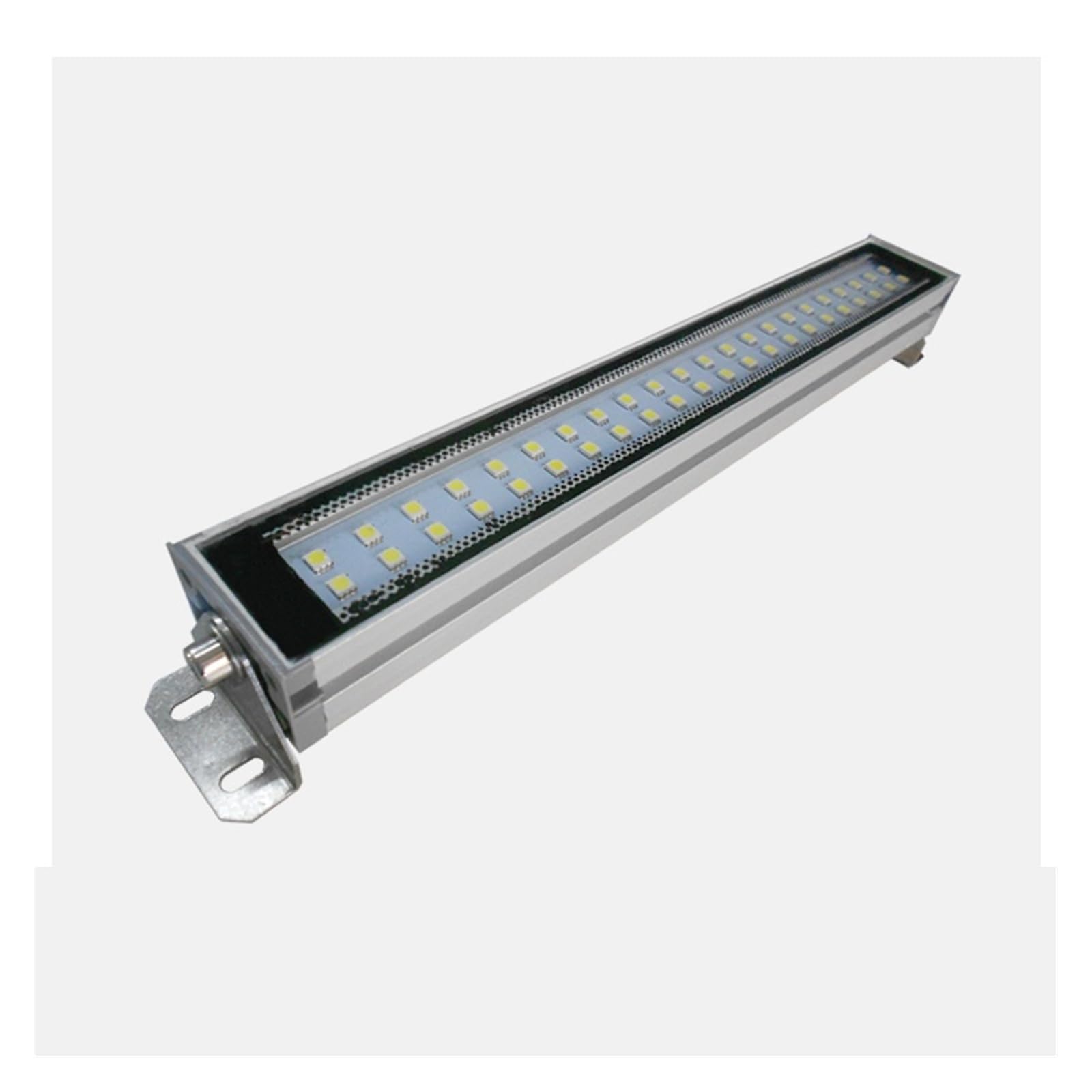 5-40W LED światło robocze obrabiarki, rura tokarki CNC oświetlenie przemysłowe do garażu, warsztatu, piły taśmowej i wiertarki Wysoka jasność(12W L400,24-36V)