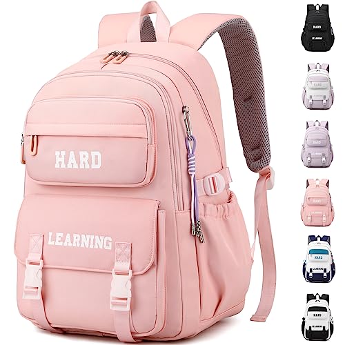 KESUDE Schulrucksack Mädchen Teenager, Groß Schul Rucksack Multi-Tasche...