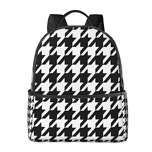 Sac à dos pour ordinateur portable géométrique antichoc à multiples poches