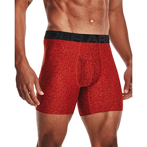 Image of Under Armour mens Multi-pack Performance Tech Boxerjock Brief, 6 inch Inseam, All-day Comfort & Soft