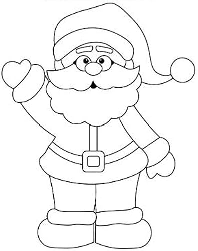 Miniatura 4 de Troqueles de metal de Papá Noel de Navidad, troqueles de corte Snata de árbol de nieve de Feliz Navidad, plantillas de troqueles para bricolaje en