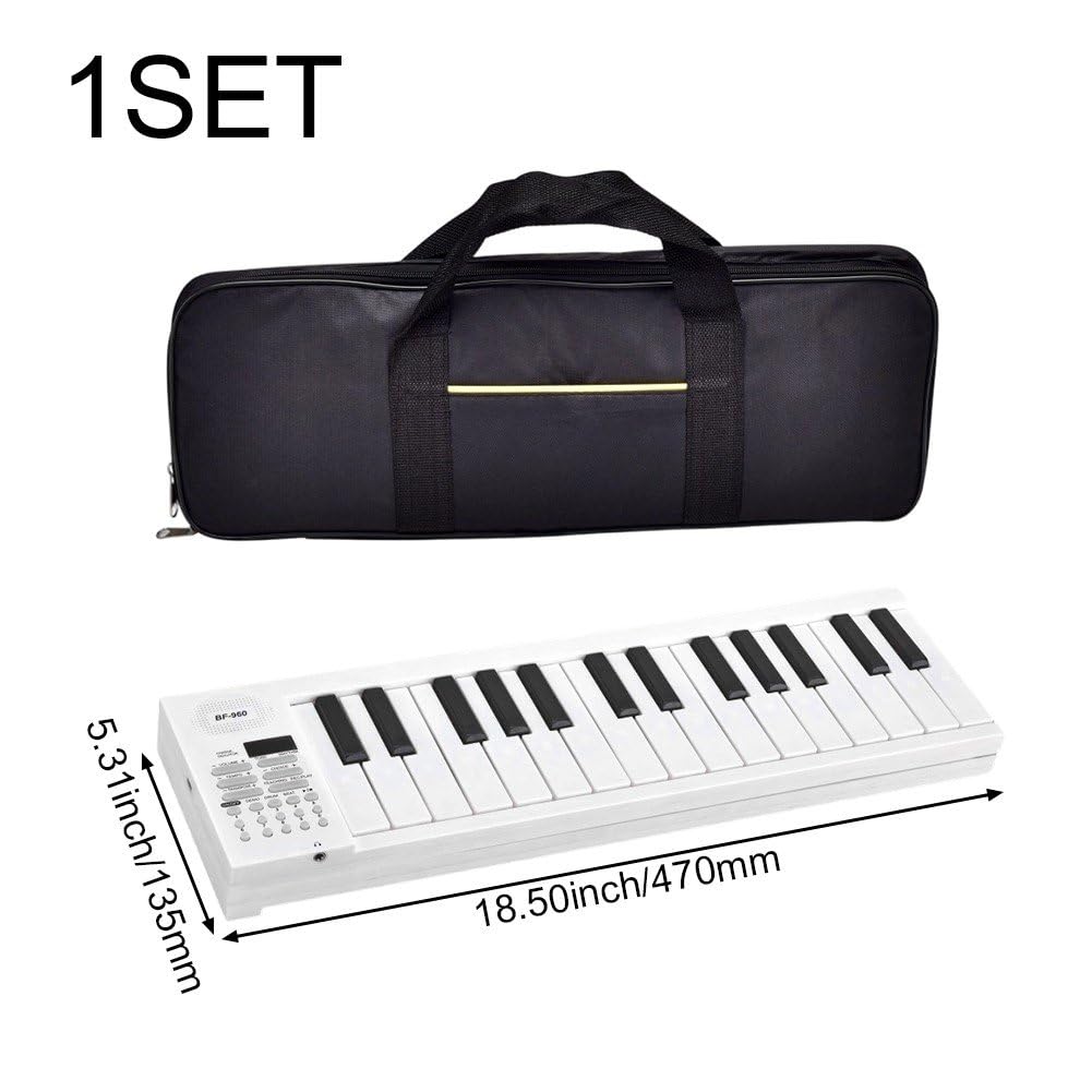 Piano Electrónico Plegable De 61 Teclas: Teclado Ligero Y Portátil para Viajes Y Aprendizaje En Casa.
