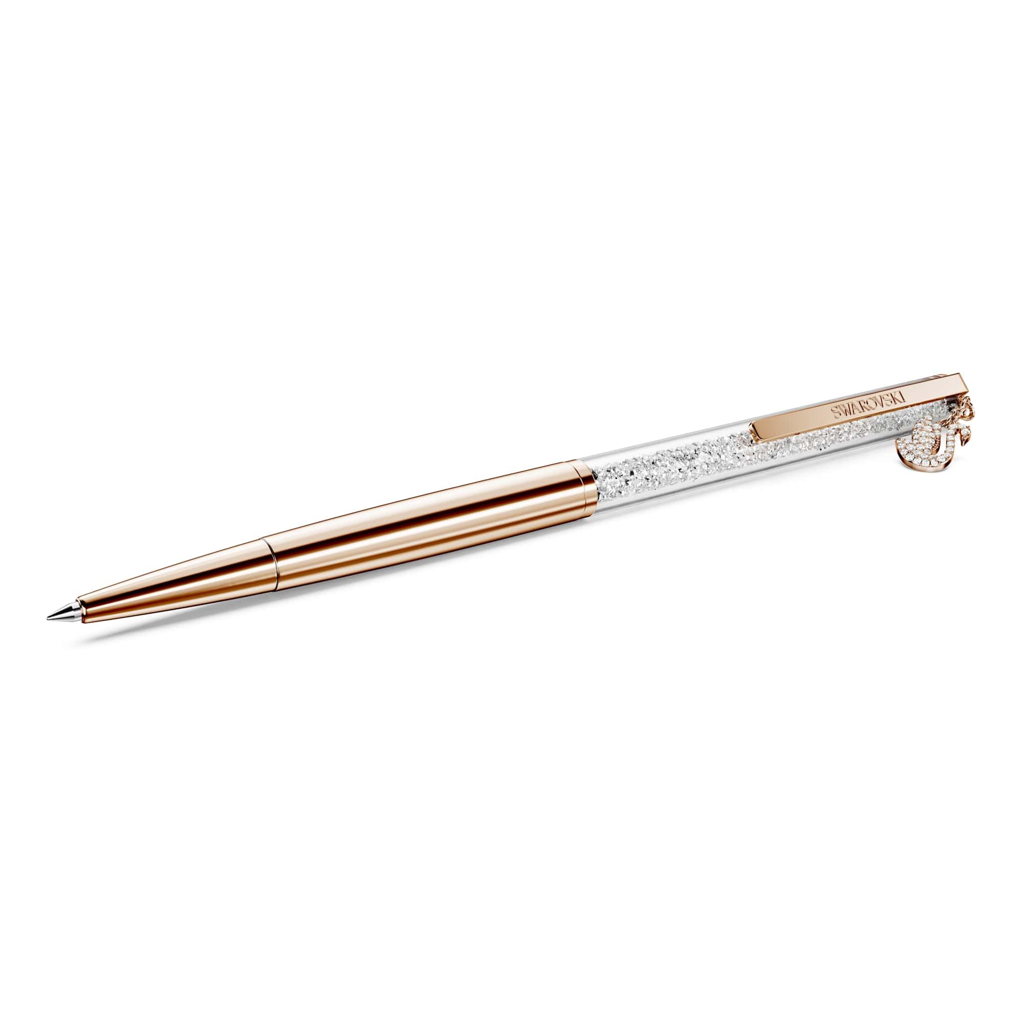 Swarovski 5714959 Crystalline ballpoint pen, Swan, Rose gold Jewellery