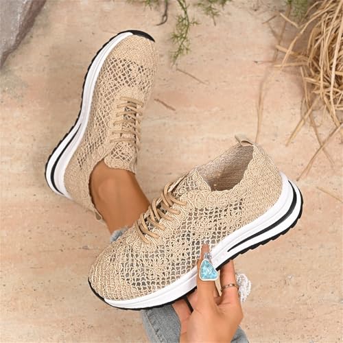 Chaussures plates femme en toile de sport légères et basses