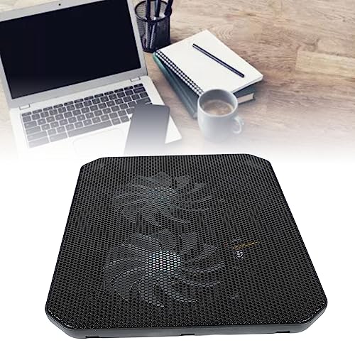 Laptop Cooler 7 ajustes de altura con ventilador y luces LED miniatura 4