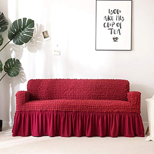 Superelastische bankhoes voor 3-zits bank, meubelbeschermer voor op een bank aangebrachte bank Hoes Waterdichte stofdichte hoes Sofa hoes kussen(170-230cm) - Image 4