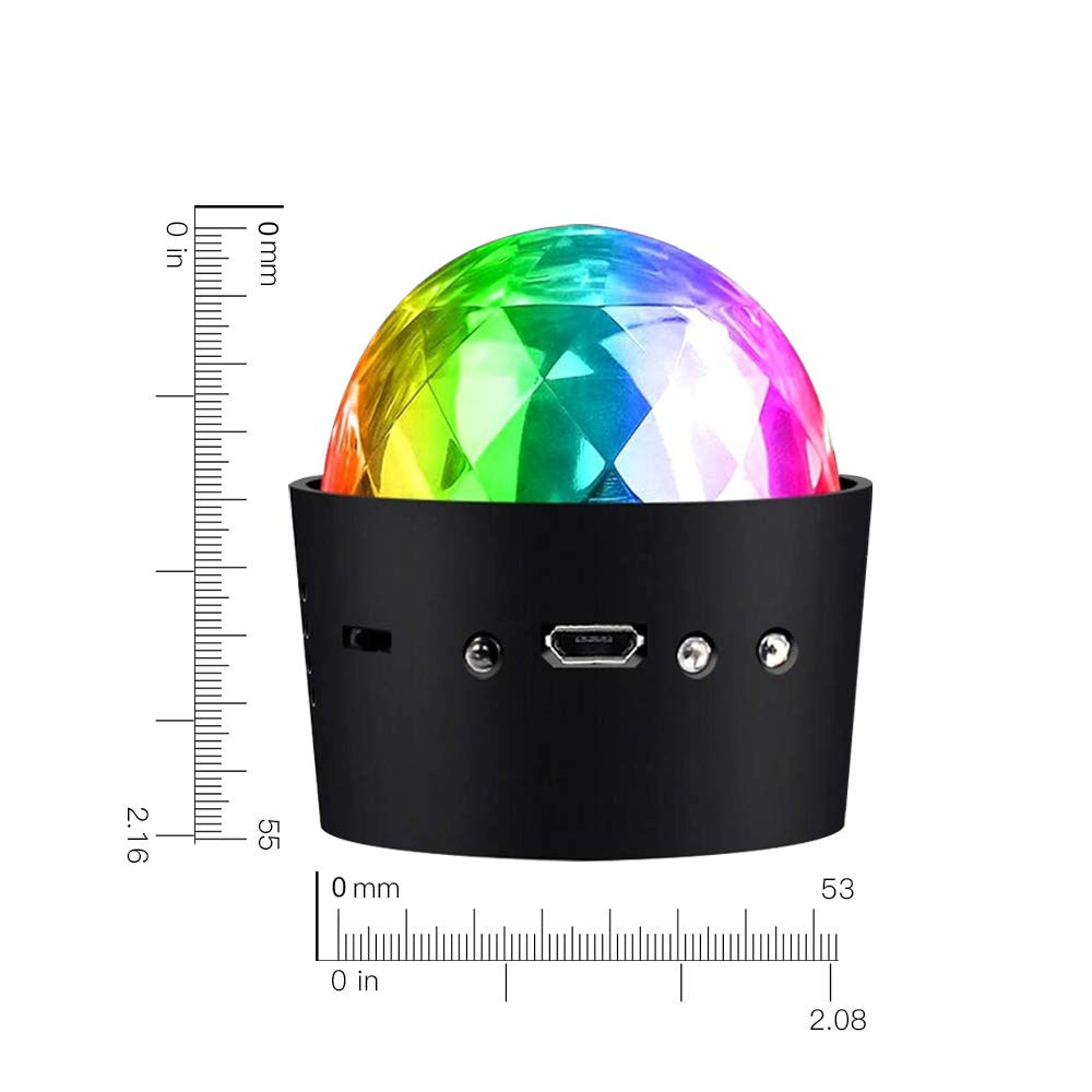 Lumisource LS-MIR MADNESS Energy Saving Mirror Disco Ball Strobe