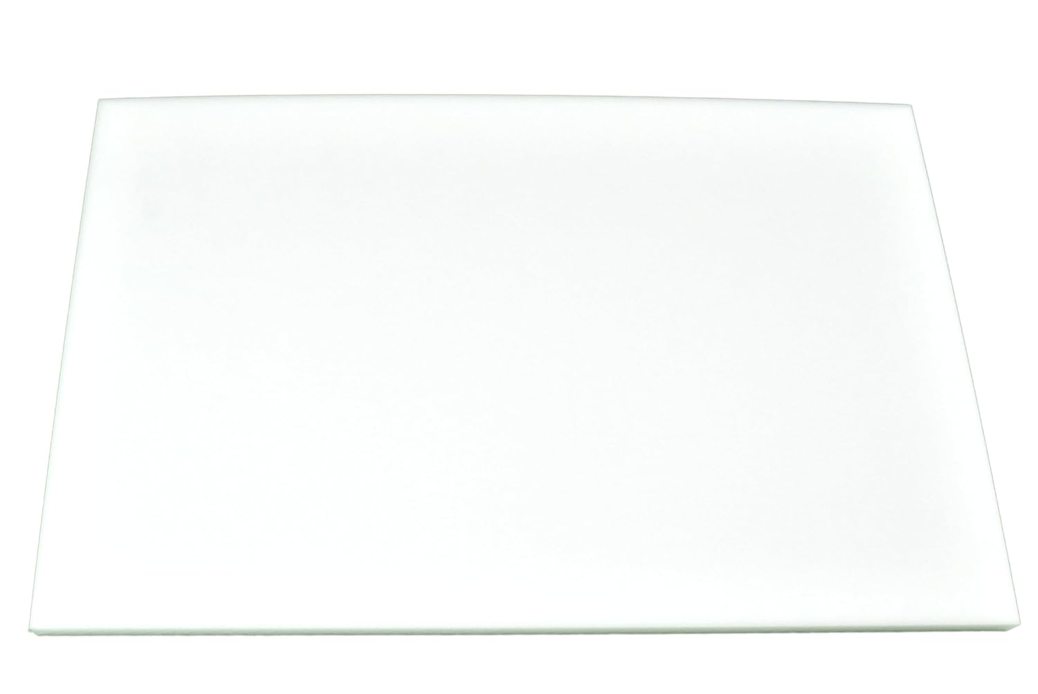 BuyPlastic Cutting Board Material - Natural (White), 1/2" x 24" x 24" - HDPE Plastic Sheet for Commercial Food Prep Chopping Surface, NSF Certified