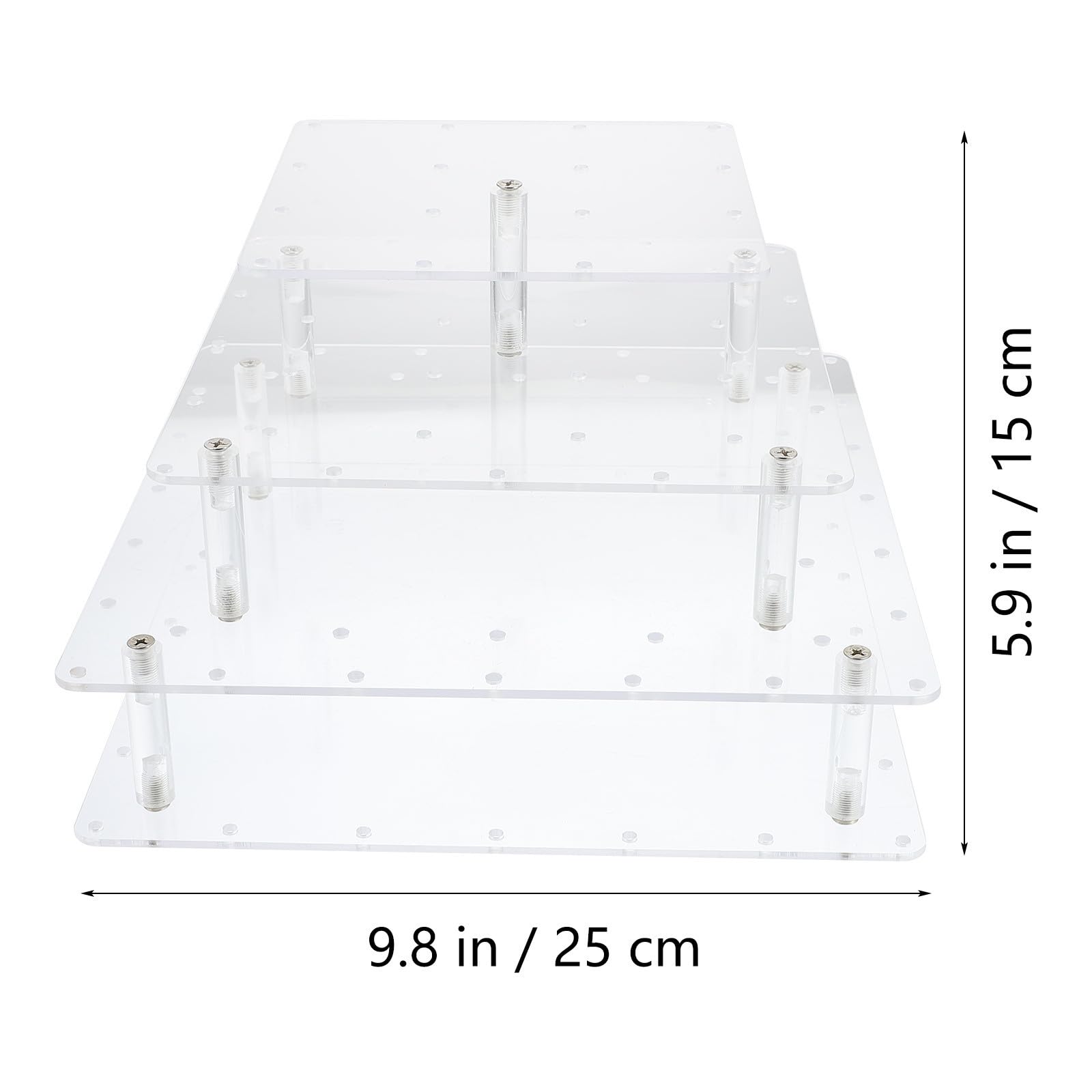 TOYANDONA Espositore Lecca-lecca Acrilico Trasparente Porta Caramelle per Feste Compleanno Matrimonio Organizer Dolci Raffinato e Resistente
