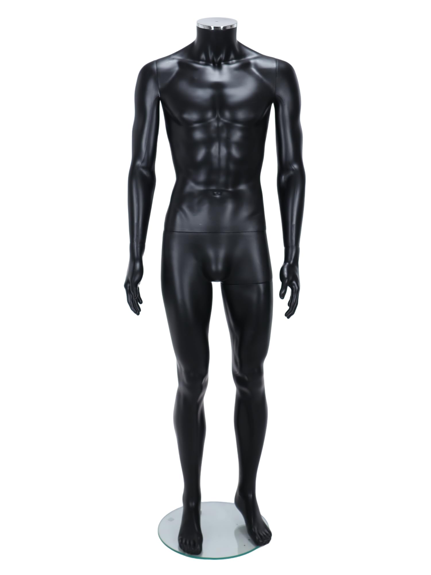 Space King Men's Black Mannequin Matte Fashion Retail Shop Display Headless