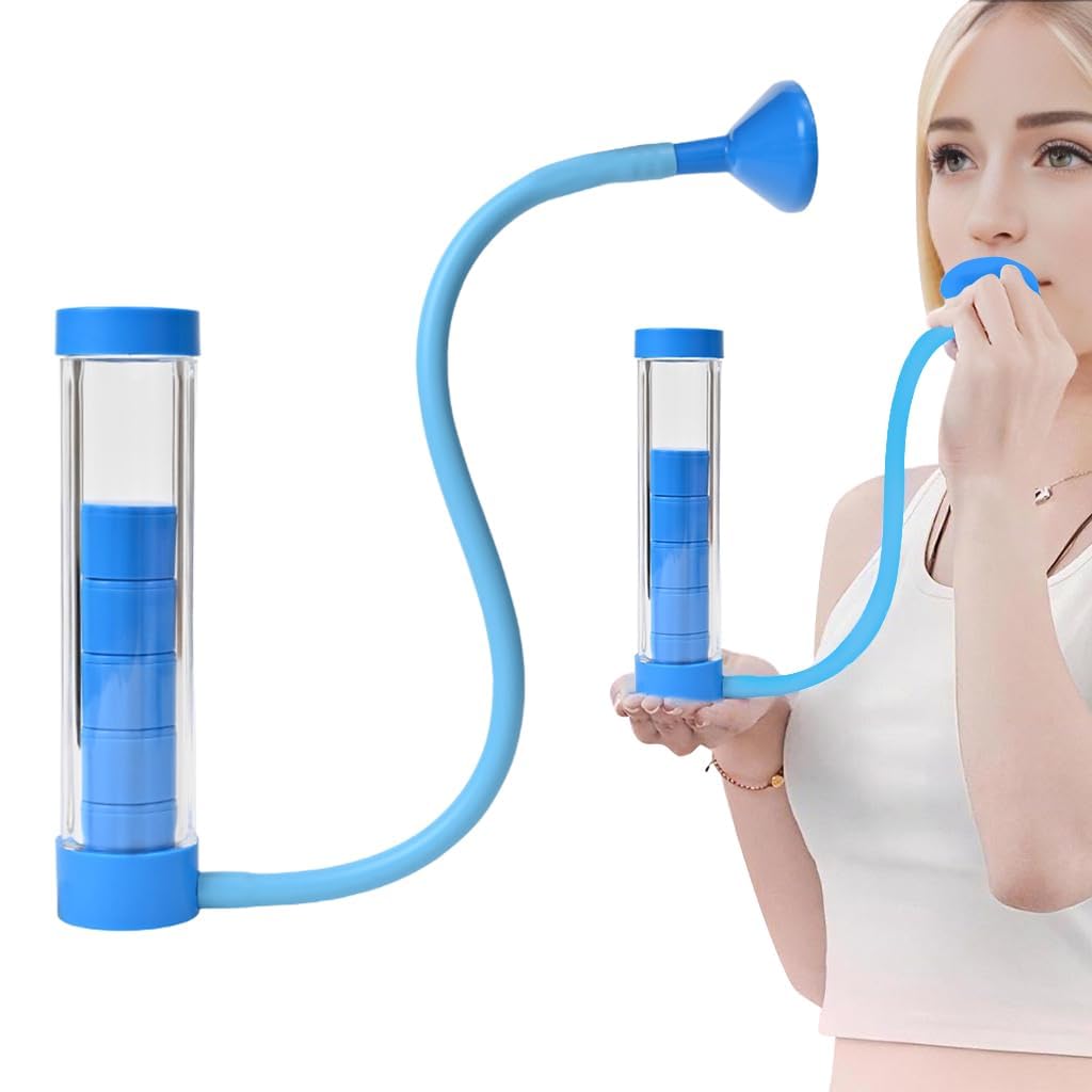 Aastik Breathing Exercise Device Adjustable Weighted Core Strength Trainer, Improves Stamina, Endurance, Breathing Strength | Fitness Equipment for Running & Fitness Athletes-image-41