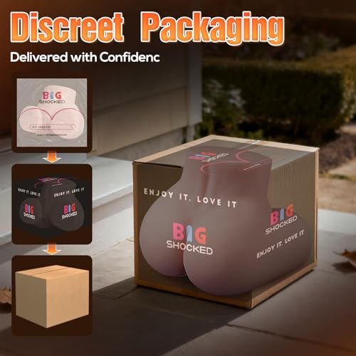 Image of BIG SHOCKED Sex Doll Male Sex Toys, Triple-Layer Realistic Sex Dolls 6LB Pocket Pussy Masturbator Big Fat Butt Sex Toy for Men Lifelike Soft Ass with Tight Vagina & Anal Channel Adult Toys Stroker