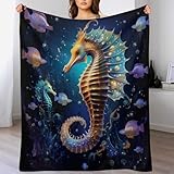 Photo Gallery ltttt coperta in flanella seahorse morbido peluche spesso e soffice flannel copertas per tutte le stagioni camera da letto,divano e casa 130×150cm Photo Gallery ltttt coperta in flanella seahorse morbido peluche spesso e soffice flannel copertas per tutte le stagioni camera da letto,divano e casa 130×150cm