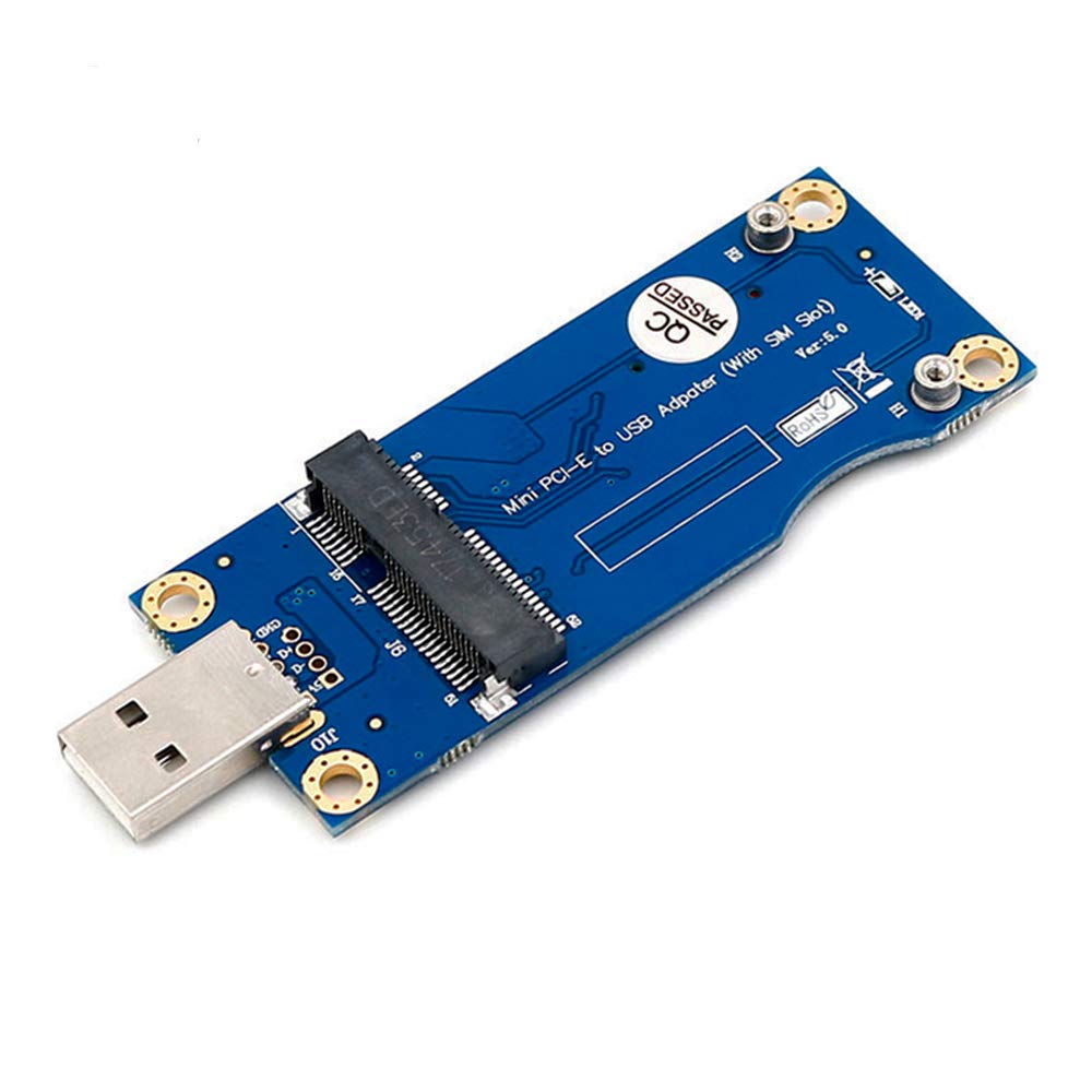 HLT Mini PCI-E to USB Adapter with SIM Card Slot for Module Transfer to USB Interface