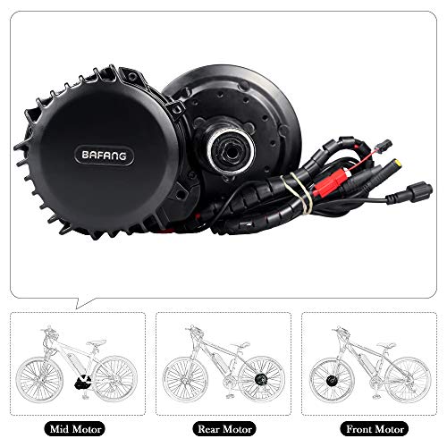 BAFANG BBS02B 48V 750W Motor Mid Drive Engine Electric Bike Motor DIY Ebike