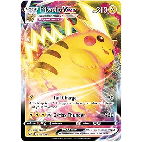 Pokemon VMAX Pikachu XXL Promotional Card Cover