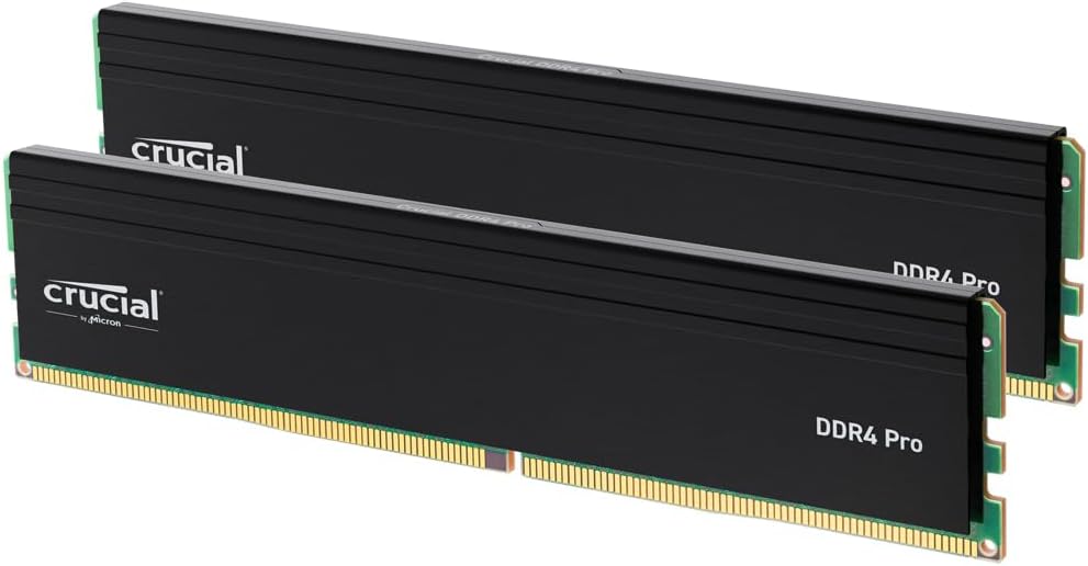Pro RAM 32GB Kit (2x16GB) DDR4 3200MHz (or 3000MHz or 2666MHz) Desktop Memory CP2K16G4DFRA32A