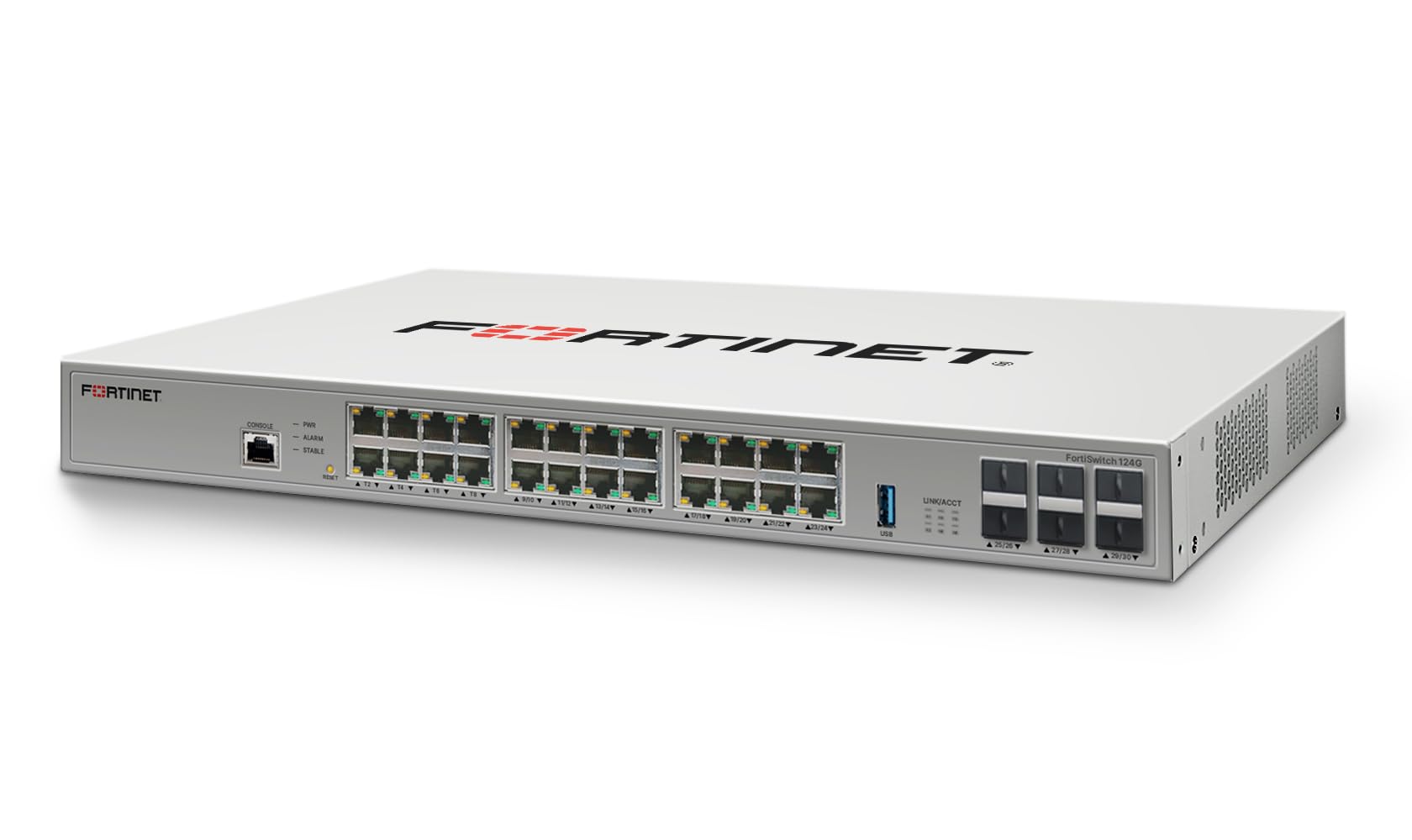 Amazon.com: Fortinet FortiSwitch FS-124G-FPOE Ethernet Switch
