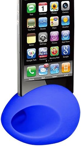 Vibe Sound Docking Acoustic Speaker / Sound Amplifier for iPhone 4/4S (Blue)