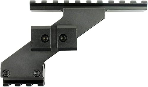 Miniatura 10 de Gotical Combo de 2 pistolas de mano Picatinny accesorios de montaje en riel con mira micro de punto rojo